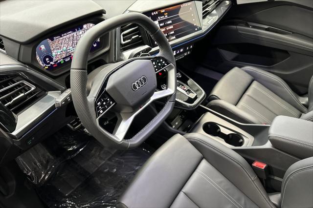 new 2025 Audi Q4 e-tron Sportback car, priced at $63,685