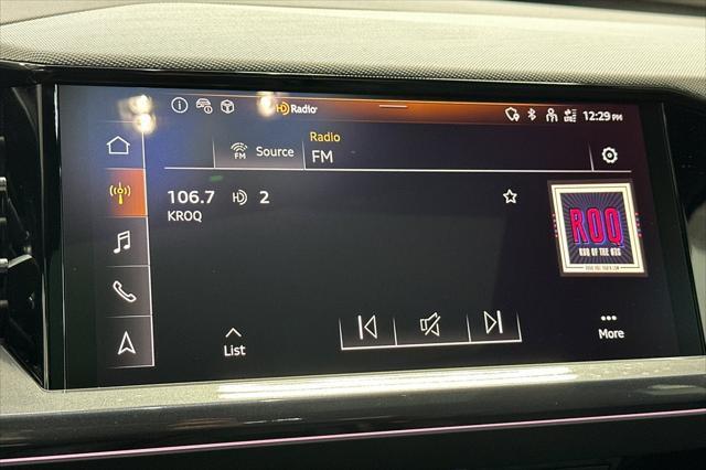 new 2025 Audi Q4 e-tron Sportback car, priced at $63,685