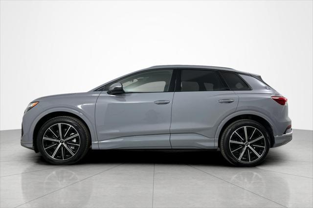 new 2025 Audi Q4 e-tron car, priced at $56,840