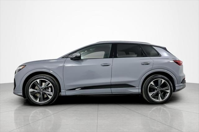 new 2025 Audi Q4 e-tron car, priced at $62,240