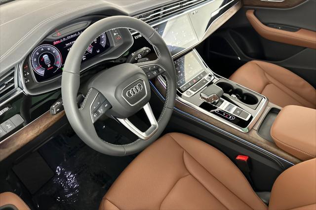 new 2025 Audi Q8 car, priced at $85,575