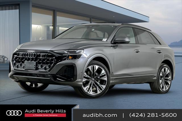 new 2025 Audi Q8 car, priced at $85,575