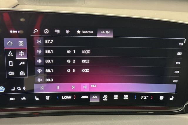 new 2025 Audi A6 e-tron car, priced at $73,485