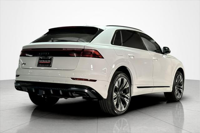 new 2025 Audi Q8 car, priced at $85,730