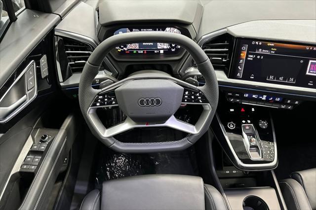 new 2025 Audi Q4 e-tron Sportback car, priced at $63,685