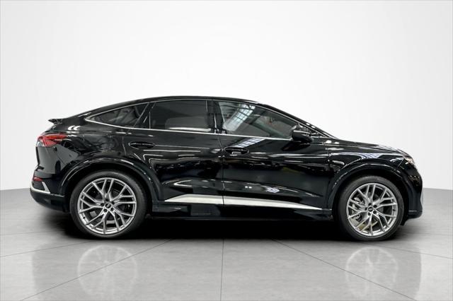 new 2025 Audi Q4 e-tron Sportback car, priced at $63,685