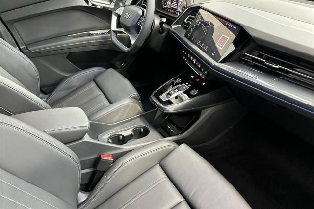 new 2025 Audi Q4 e-tron Sportback car, priced at $63,685