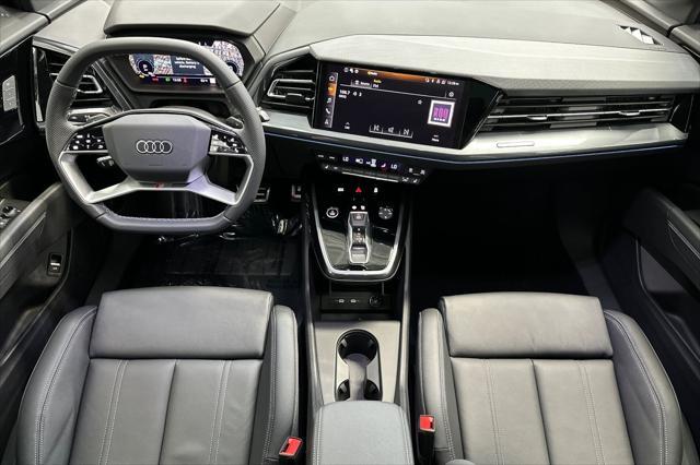 new 2025 Audi Q4 e-tron Sportback car, priced at $63,685