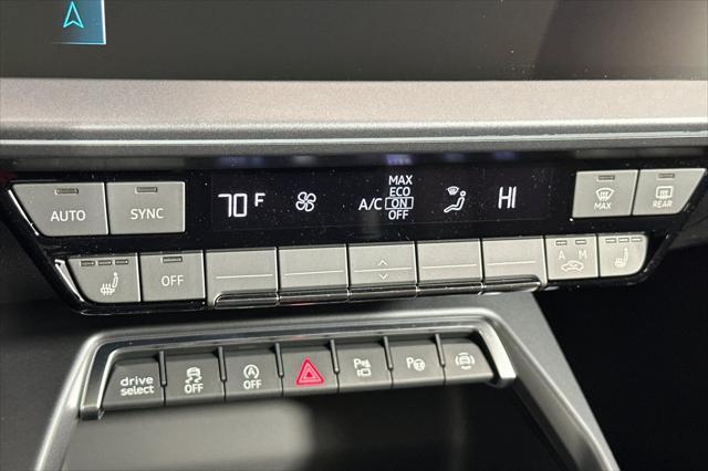 new 2025 Audi A3 car, priced at $44,735