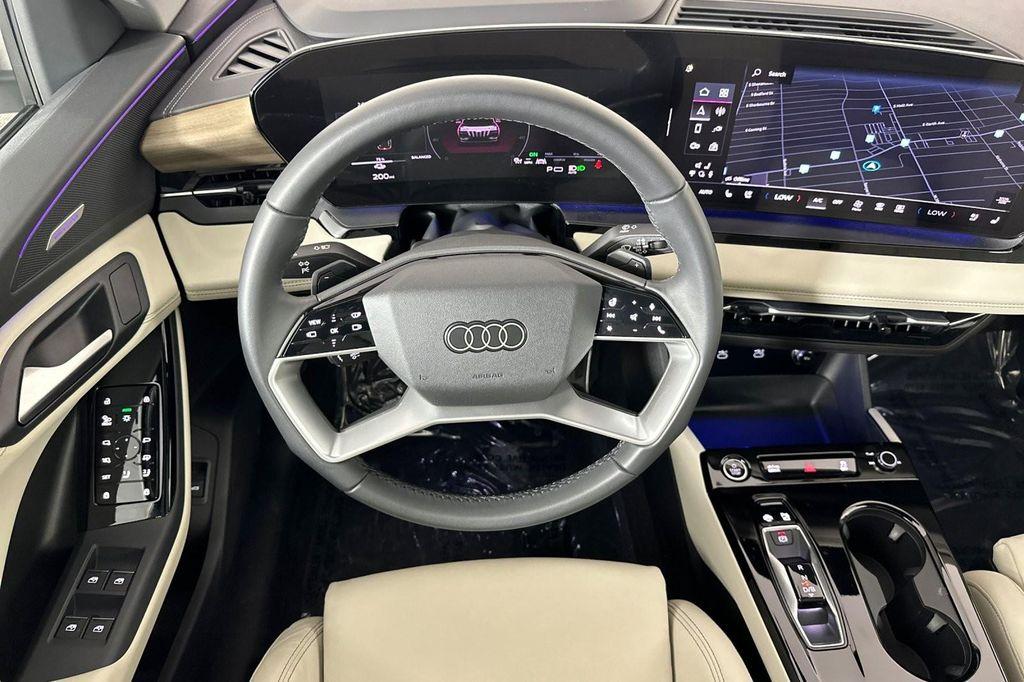 used 2025 Audi Q6 e-tron car, priced at $52,994