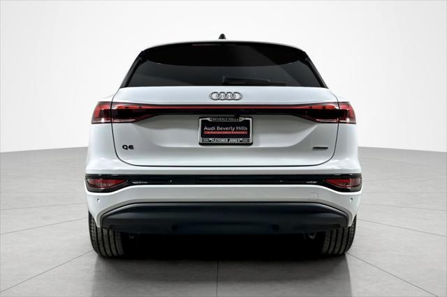 new 2025 Audi Q6 e-tron car, priced at $73,200