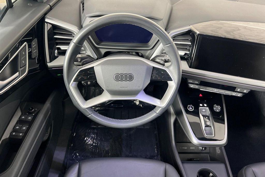 used 2024 Audi Q4 e-tron car, priced at $42,993