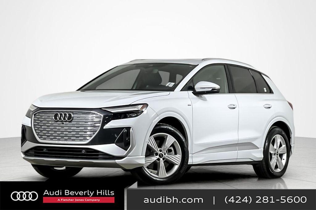 used 2024 Audi Q4 e-tron car, priced at $42,993