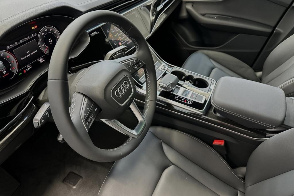 new 2024 Audi Q8 car, priced at $77,160