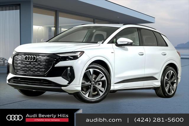 new 2024 Audi Q4 e-tron car, priced at $63,370