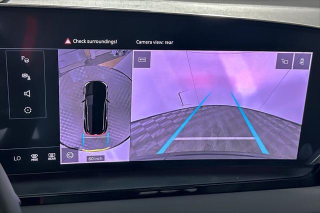 new 2025 Audi Q6 e-tron car, priced at $74,110