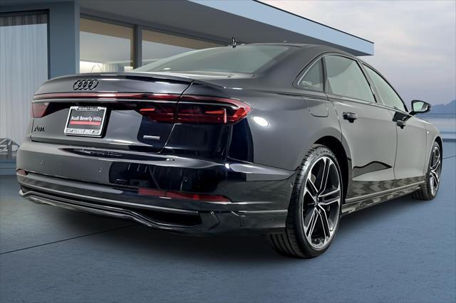 new 2025 Audi A8 car, priced at $103,495