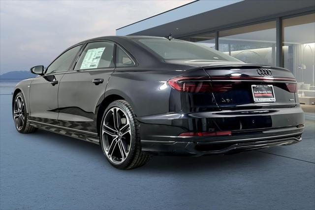 new 2025 Audi A8 car, priced at $103,495