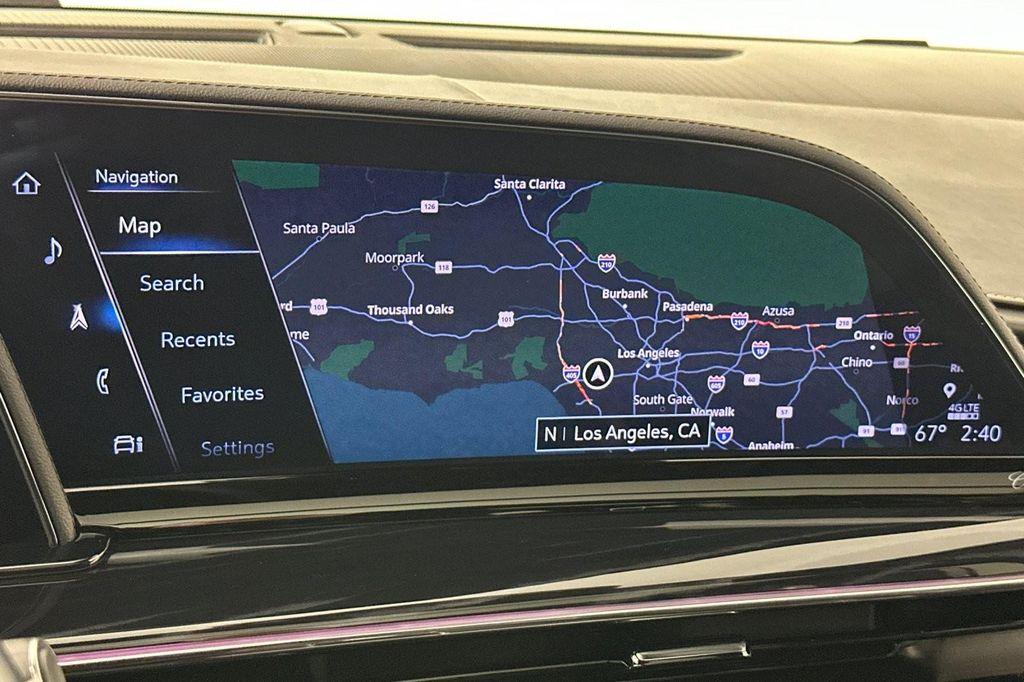 used 2024 Cadillac Escalade ESV car, priced at $122,992