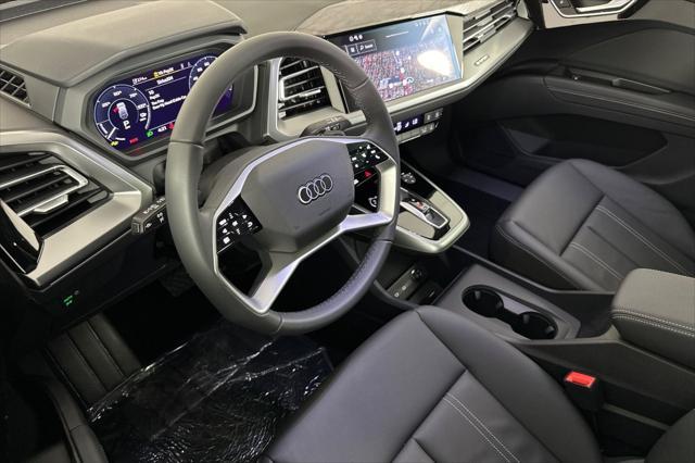new 2025 Audi Q4 e-tron car, priced at $54,735