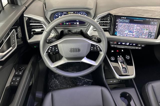 new 2025 Audi Q4 e-tron car, priced at $54,735