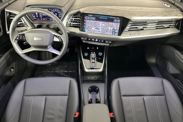 new 2025 Audi Q4 e-tron car, priced at $54,735
