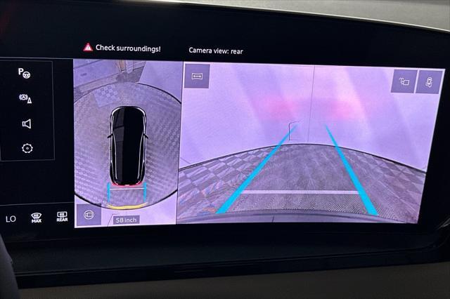 new 2025 Audi Q6 e-tron car, priced at $73,110