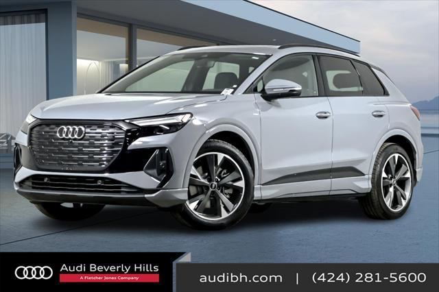 new 2024 Audi Q4 e-tron car, priced at $61,490