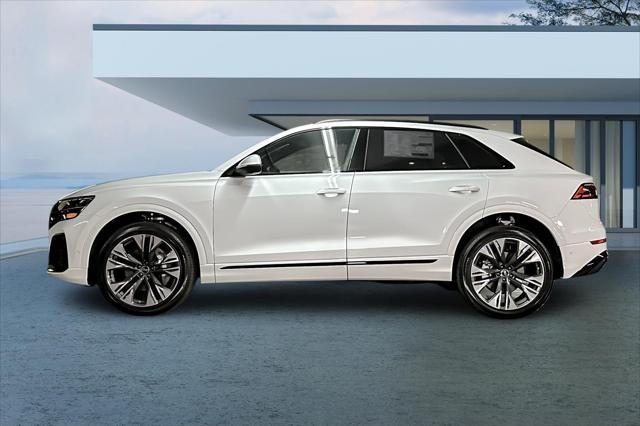 new 2025 Audi Q8 car, priced at $85,730