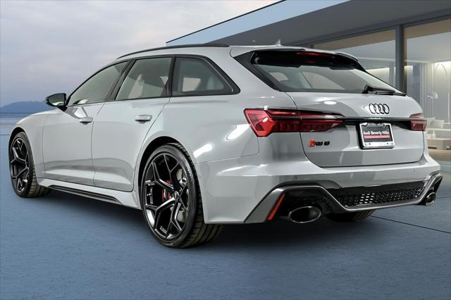 new 2025 Audi RS 6 Avant car, priced at $144,645