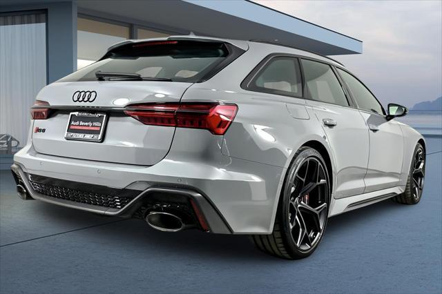 new 2025 Audi RS 6 Avant car, priced at $144,645