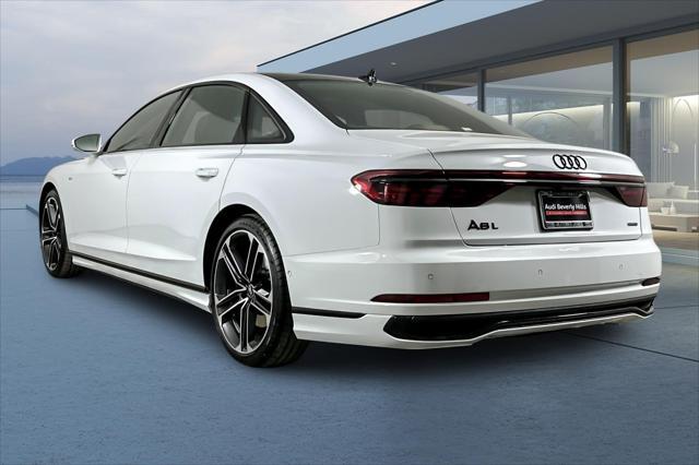 new 2025 Audi A8 car, priced at $103,495