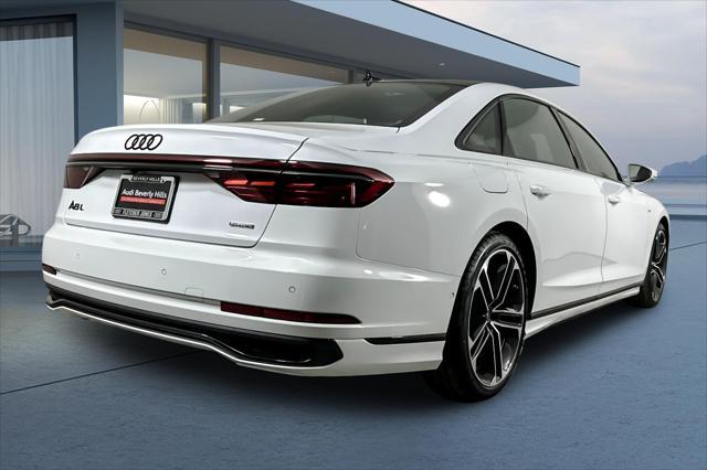 new 2025 Audi A8 car, priced at $103,495