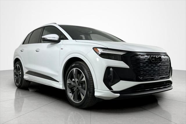new 2025 Audi Q4 e-tron car, priced at $62,950