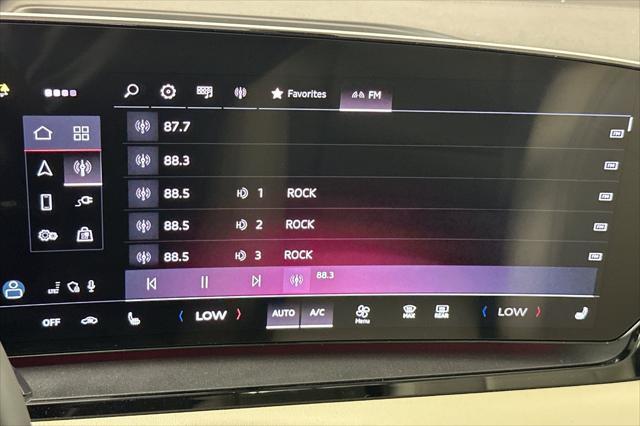new 2025 Audi Q6 e-tron car, priced at $72,605