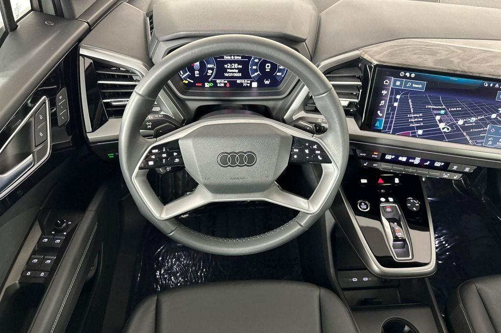 used 2025 Audi Q4 e-tron Sportback car, priced at $44,994