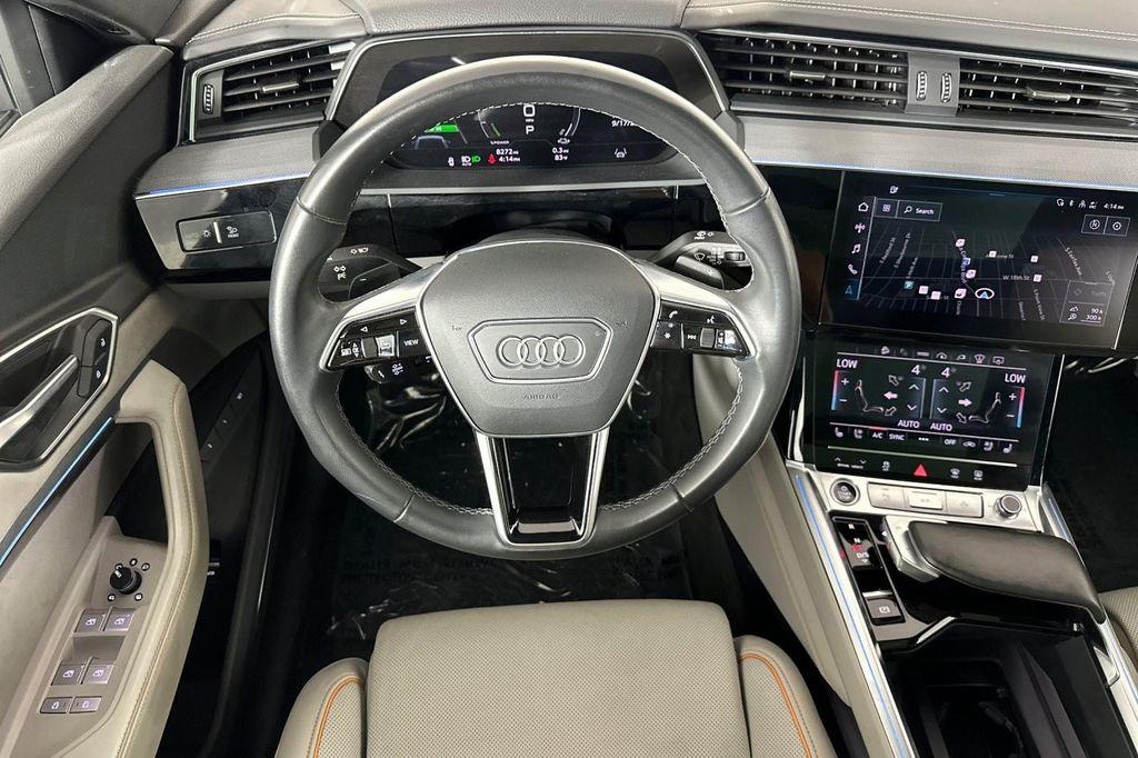 used 2024 Audi Q8 e-tron car, priced at $62,554
