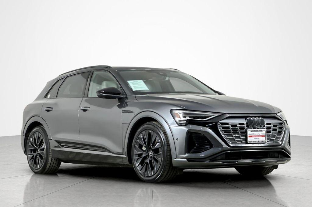 used 2024 Audi Q8 e-tron car, priced at $62,554