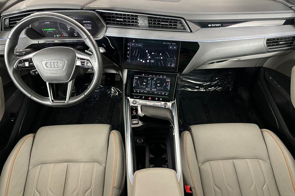 used 2024 Audi Q8 e-tron car, priced at $62,554