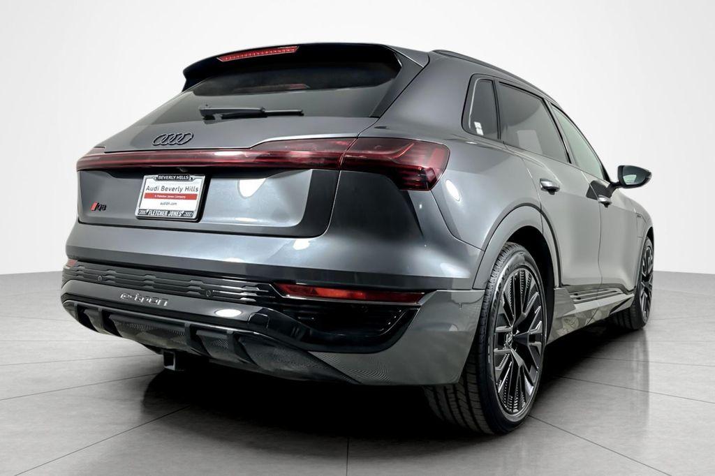 used 2024 Audi Q8 e-tron car, priced at $62,554