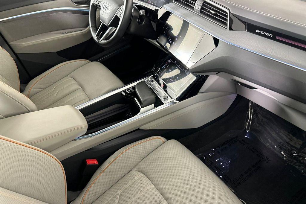 used 2024 Audi Q8 e-tron car, priced at $62,554
