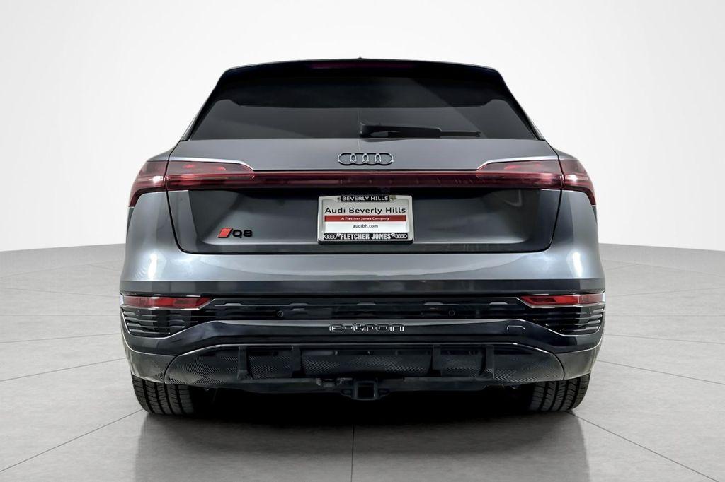 used 2024 Audi Q8 e-tron car, priced at $62,554