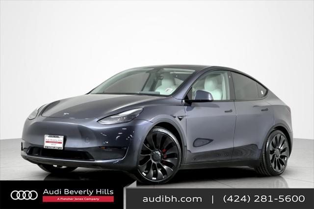 used 2022 Tesla Model Y car, priced at $28,994