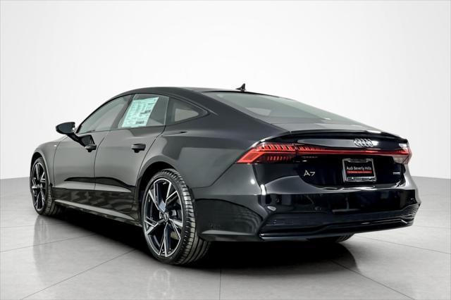 new 2025 Audi A7 car, priced at $89,335