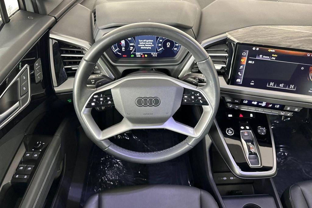used 2024 Audi Q4 e-tron car, priced at $47,994