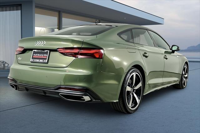 new 2025 Audi A5 Sportback car, priced at $56,385