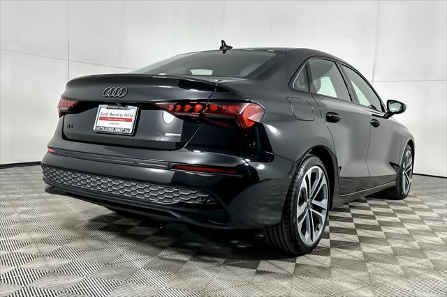 new 2025 Audi A3 car, priced at $43,540