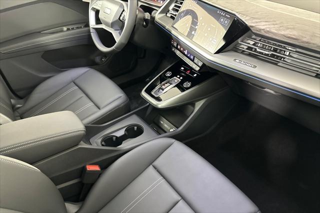 new 2025 Audi Q4 e-tron Sportback car, priced at $64,275