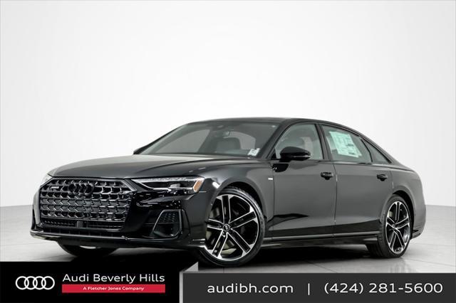 new 2025 Audi A8 car, priced at $100,695