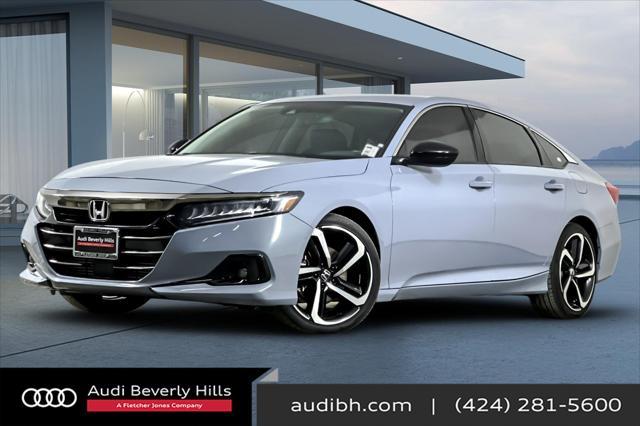 used 2021 Honda Accord car, priced at $21,793